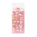 Cute 3D EVA foam bread rabbit stickers, children decorative bubble puffy sticker variant. - Bread Sticker