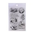 Clear silicone stamps vintage landscape journaling scrapbooking sticker craft supply set - Landscape
