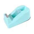 Macaron color desktop mini tape dispenser office school stationery adhesive cutter blue - Lake Blue