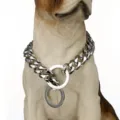 Collier pour chien en acier inoxydable chaine cubaine articles pour animaux de compagnie 15mm - Acier