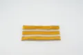 Striped knitted elastic headband for sports and yoga, stylish daily hair accessory. - Yellow White
