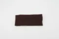 Solid color wide elastic sports headband detail, comfortable fitness hair accessory. - Coffee