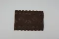 Dark brown wide lace headband for women, retro bohemian hollow elastic hair band accessory. - Coffee