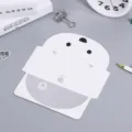 Tarjeta de felicitación 3D de animal blanco, tarjeta DIY creativa para fiesta de cumpleaños. - Osito blanco