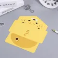 Set de sobres y papel de carta amarillo de dibujos animados para regalos creativos. - Tigre