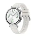 Replacement silicone watch strap compatible with Huawei smartwatch, 18mm white band. - 18mm / Star