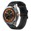 Replacement silicone watch strap for Xiaomi Watch S4 Sport 22mm breathable sports band - 22mm / Black