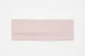 Plain pink wide knit headband for women, soft elastic hair band for daily casual wear. - Pink