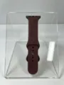 Cinturino di ricambio in silicone compatibile con Apple Watch, design floreale con rose. - 40/41 mm / Viola fumo rosa
