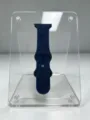 Cinturino per orologio in silicone con motivo floreale inciso al laser, compatibile. - 40/41 mm / Blu notte dente di leone