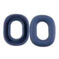 Silicone ear cushion covers replacement for wireless headphones, blue protective case. - Inner Ear Cover / Blue