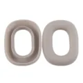 Soft silicone ear cushion covers for over-ear headphones, grey protective accessories. - Inner Ear Cover / Gray