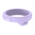 Silicone protective case for digital stethoscope, soft rubber sleeve, light purple accessory. - Lavender