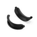 Custodia protettiva in silicone nero per cuffie over-ear Apple AirPods Max wireless - Nero