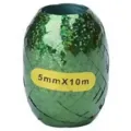 Ruban de curling laser vert pour lier les ballons et décorer les fêtes de mariage. - Style Holographique / Vert