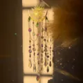 Dreamy crystal sun catcher window hanging rainbow maker prism for room home decor. - Flame Sun Leaf - Purple
