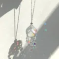 Crystal suncatcher hanging glass ball prism rainbow maker window garden home decor pendant. - 30 Balls Star Shape (Silver)