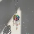 Colorful crystal ball suncatcher hanging ornament for window garden decor prism style - Colorful 30 Ice Crack Balls (Silver)