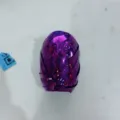 Ruban de rugby laser violet ficelle holographique pour ballon decoration de fete et fete - Style Ruban Ovale / Violet