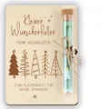 Wooden Christmas Money Gift Card Holder Creative Cash Holder Present Xmas Tree Decor - Style 1