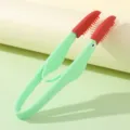 Pet eye cleaning brush for cats and dogs soft tear stain removal grooming tool compact - Tear Stain Brush / Green