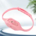 Rosa Silikon elektronische Laser Katze Halsband Spielzeug interaktives Haustier Zubehör. - Rosa
