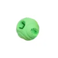Grüner Hunde Kauspielzeug Ball aus Gummi, interaktive Zahnreinigung Leckerli Ball für Haustiere. - 5cm / Grün - 5 cm Futterball (Ohne Saugnapf)