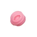 Rosa Silikon Hundespielzeug, langlebiger Welpen Beissball mit Zahnreinigungsdesign fur Training. - 5cm / Rosa - 5 cm Futterball (Ohne Saugnapf)