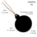 Wooden round hanging ornament pendant rustic home festival decor with jute rope for display - 10 Pieces / Christmas Ball