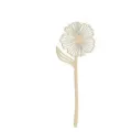 Wooden wildflower cutout decoration, unfinished wood flower sign for DIY home art crafts. - Flower Style 9