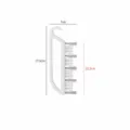 Japanese style hook handle cleaning brush, multi-purpose crevice brush for household. - Step Hook Handle Brush