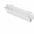 Panier suspendu en plastique blanc pour aquarium et tasse de plante hydroponique - Barre / 1 Pièce