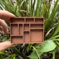 Petite Étagère Miniature en Bois pour Présentoir de Cristal et Boîte de Rangement - Style E