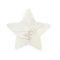 Hölzerne Baby Meilenstein Stern Plakette Neugeborenen Handabdruck Erinnerung Schild - Stil J 15cm