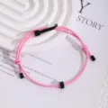 Verstellbares Wolframkarbid Überlebensseil Armband mit Zahnrad Design für den Notfall. - Neuer Schlüssel Wolframkarbid Original Stil / Rosa
