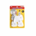 UK socket safety covers, baby plug protector, white plastic child safety plug guard, 5 pcs - Better Quality Style / 5 Pieces/Pack