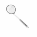 Cuchara colador de cocina de malla fina de acero inoxidable, 10cm y 32cm de longitud. - Diámetro 10cm-80 Malla