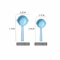 Blue vintage measuring spoon set kitchen cooking baking powder liquid scale spoons 2pcs - Small (Set of 2) / Blue