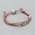 Handmade alloy Buddha head cotton rope bracelet, retro braided adjustable wristband. - Buddha Head Hand Rope F10 (Retro Mixed Color)