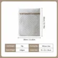 Sac de Lavage en Maille Blanc Petit Format Double Couche Épais pour Linge Délicat - Petit (30*40cm)