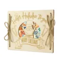 Weihnachts-Geldgeschenk Holz Karte Halter dekorative kreative Holzhandwerk Weihnachtsgeschenk - Weihnachtsmann