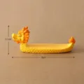 Cute cartoon dragon boat ornament mini resin figurine for festival gift and home decor. - Cartoon Dragon Boat Festival: 1 Dragon Boat