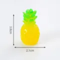 Miniatura de piña de resina decoracion de micro paisaje DIY gradiente amarillo juguete - 2# Piña