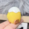 Miniature resin yellow character house cabochon DIY cream glue accessory craft charm. - Style M House, 1 Piece, 33x30mm