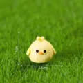 Miniature yellow chick resin figurine DIY moss landscape cute micro ornament 1.1cm size - No. 18 Small Chick
