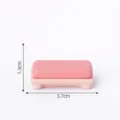 Mini pink miniature furniture accessory dollhouse diy micro landscape decoration item - Bench 17-7#