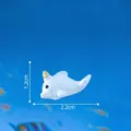 Miniature resin dolphin figurine micro landscape DIY decorative accessory tiny cute animal ornament - No. 28 Blue Dolphin