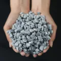 Natural grey pebbles for aquarium landscaping, small stones for plant pots and garden decor. - 1 Jin / 0.5kg (0.7-1.5cm) / Grey Stone