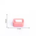Miniature cute pink DIY dollhouse furniture ornament accessory micro landscape decor 0.5x1.1cm - Light Grey 31-8# Hand Soap