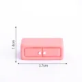 Miniature dollhouse pink cabinet model diy micro landscape decoration furniture accessory - Pink 32-9# Sink Cabinet